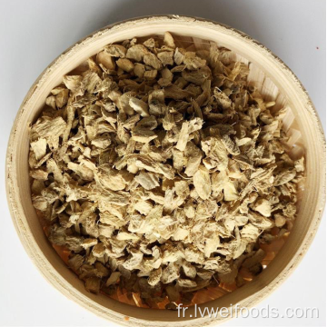 Granules de gingembre déshydraté de haute qualité 5 * 5 mm